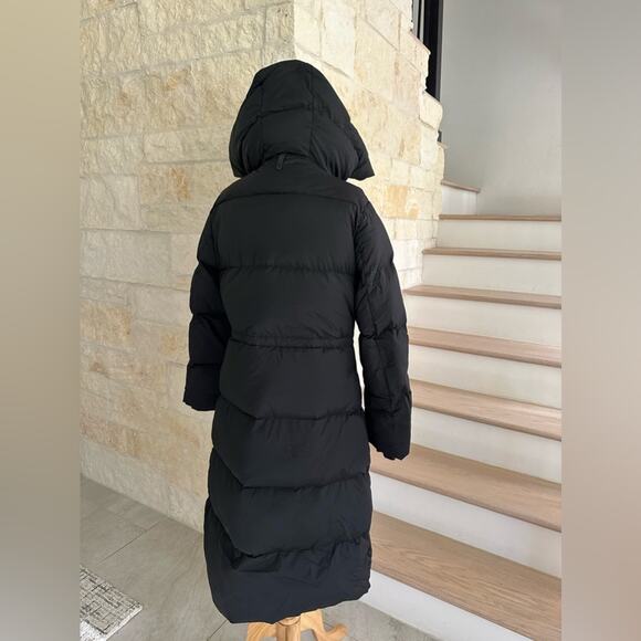 MACKAGE ISHANI-CITY Long down quilted coat with hood L - Picture 9 of 11